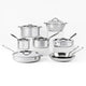All-Clad D3 Stainless Steel 14 Piece Set - 401716