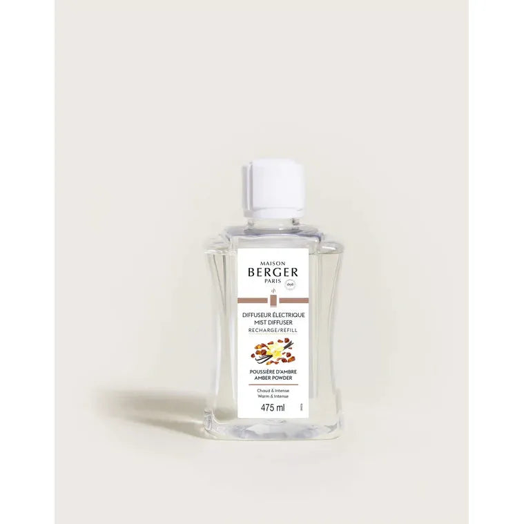 Maison Berger - Electric Mist Diffuser Refill Amber Powder 475 ml - 6458