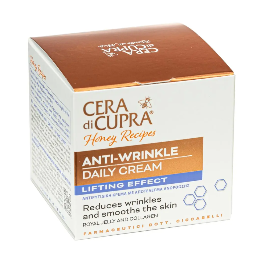 Cera di Cupra Honey Recipes Anti-Wrinkle Daily Cream with Lifting Effect (50 mL)