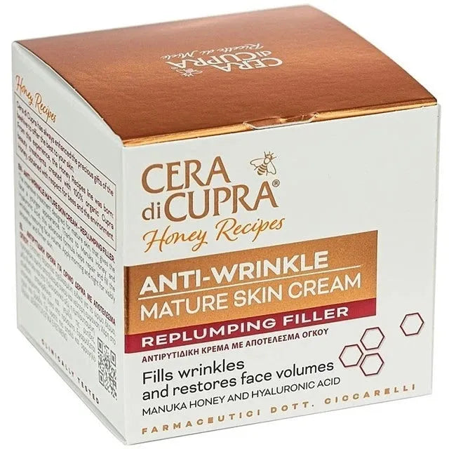 Cera di Cupra Honey Recipes Anti-Wrinkle Mature Skin Cream Replumping Filler (50 mL)
