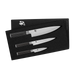Shun Cutlery Classic 3 Piece Starter Set 8” Chef's Knife, 3.5” Paring 3.5", 6” Utility Knife DMS300 - Made in Japan