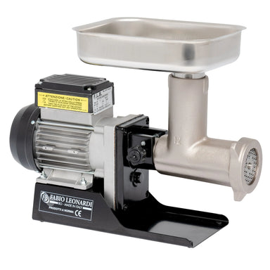 Fabio Leonardi Electric MR0 Meat Grinder with TC12 Meat Grinding Attachment