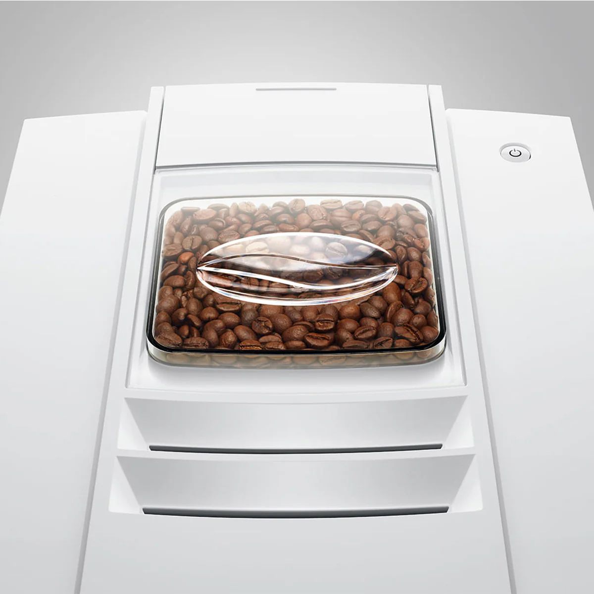 Jura E8 Piano White Latest Model 2024 #15683 Bean Hopper Lid