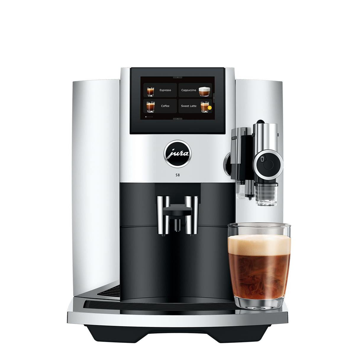 Jura S8 Chrome Espresso Machine Latest Model #15653 NAB