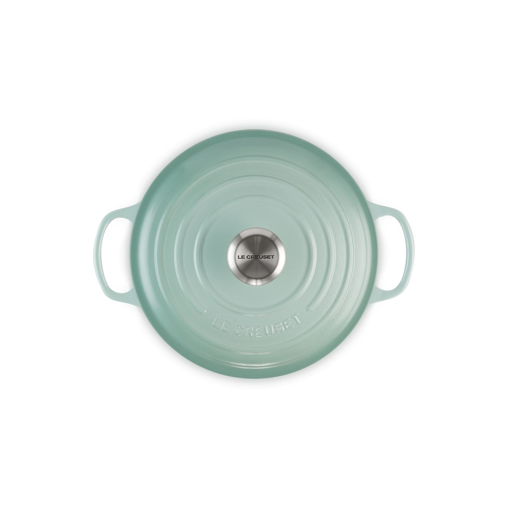 Le Creuset - 6.7L Sage Dutch Oven (28 cm) - LS2501-289S Top
