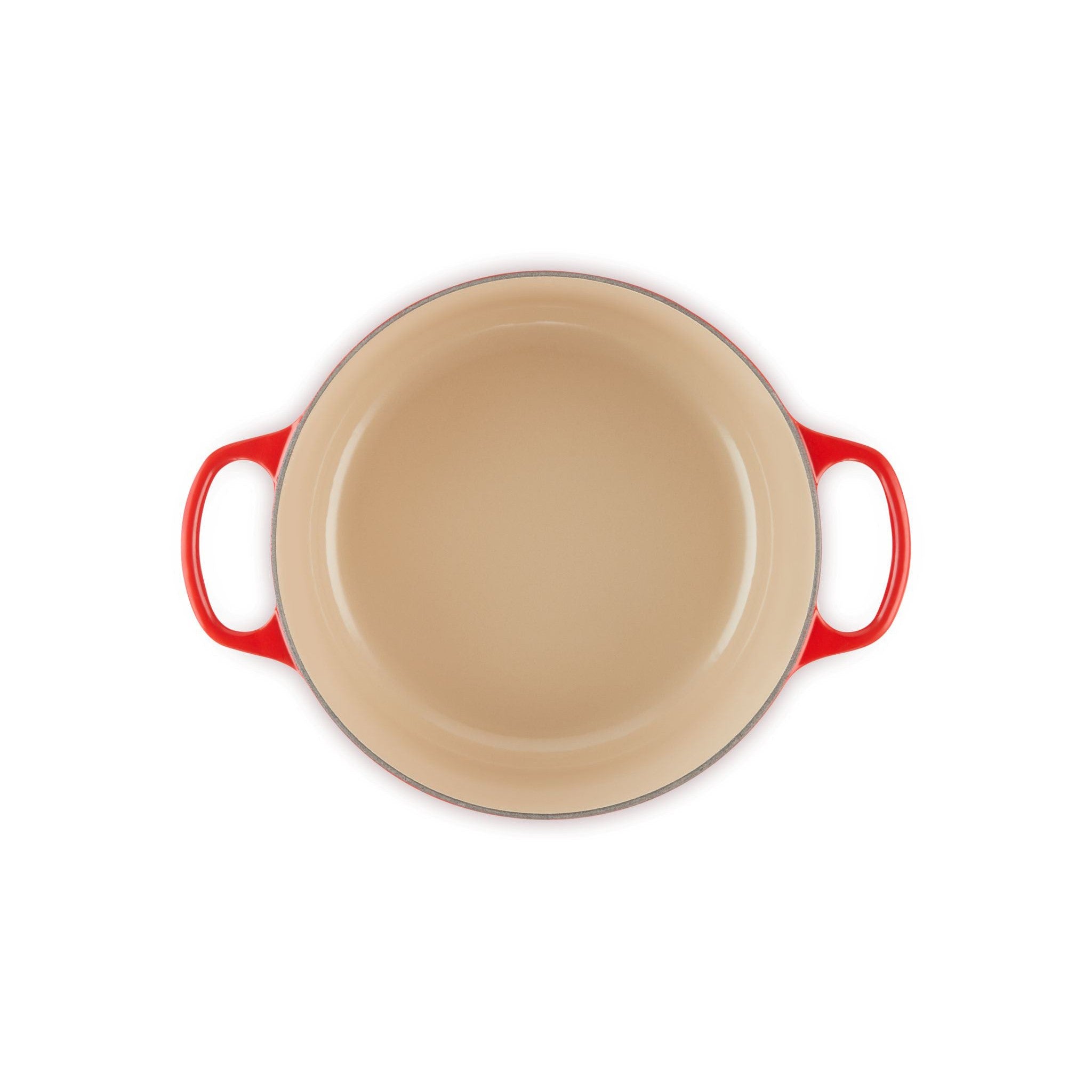 Le Creuset Cherry Red Round Display Canada Interior