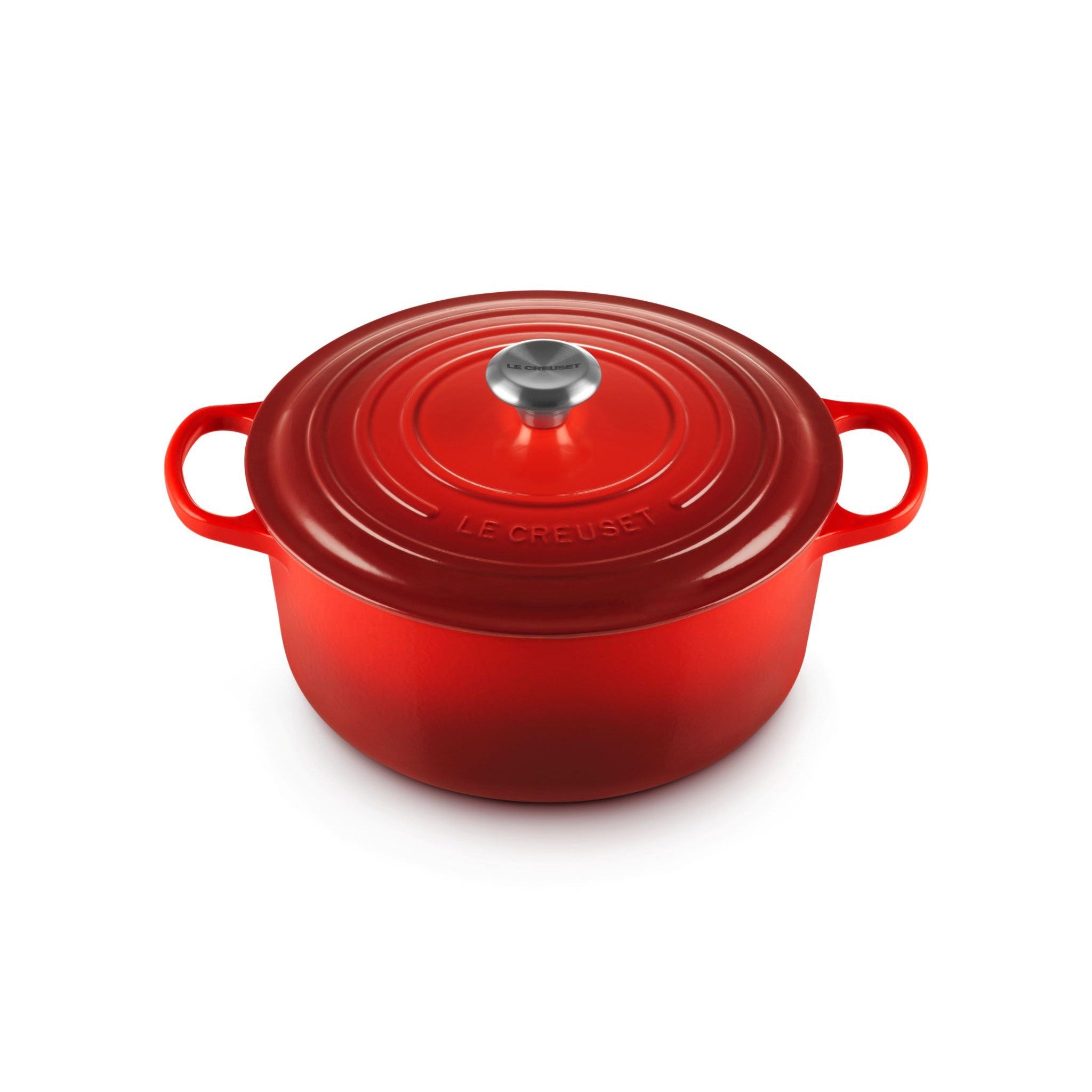 Le Creuset - 6.7L Cerise French/ Dutch Oven (28 cm) - LS2501-2867