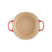 Le Creuset - 6.7L Cherry Red/Cerise French/Dutch Oven (28 cm) Interior