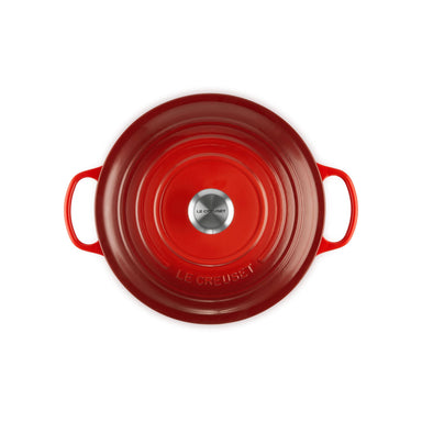 Le Creuset - 6.7L Cerise Dutch Oven (28 cm) Top