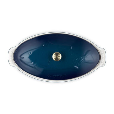 Le Creuset Agave Heritage Oval 1.6L Fish Baker 34 cm Top