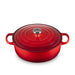 Le Creuset - 6.2L Cherry Red/ Cerise Shallow Risotto French/Dutch Oven (30CM)