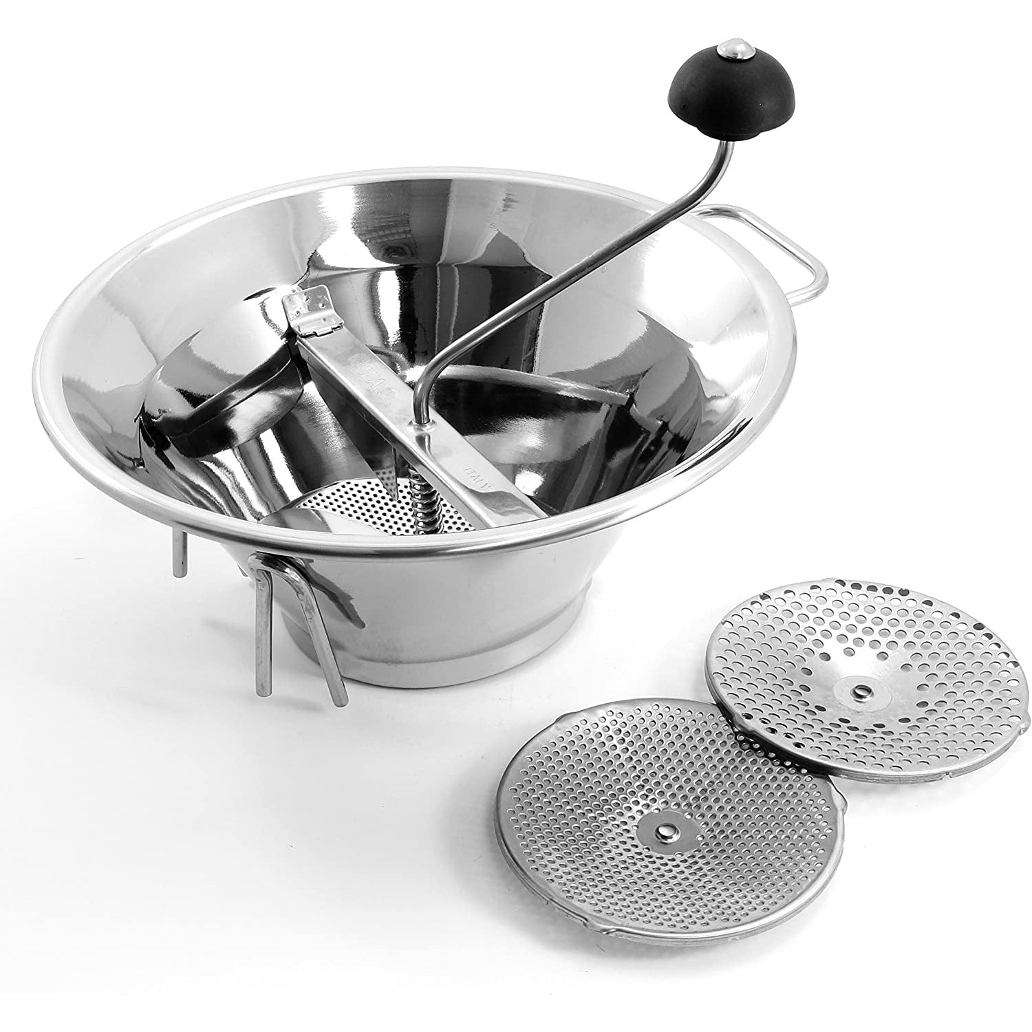 OMAC 33 cm Italian Stainless Steel Food Mill Passatutto - Made in Italy