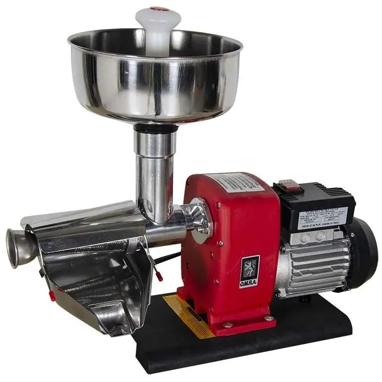 OMRA Spremipomodoro 1/2 HP Tomato Machine for Making Homemade Tomato Sauce Model 2810 (#4) -Made in Italy