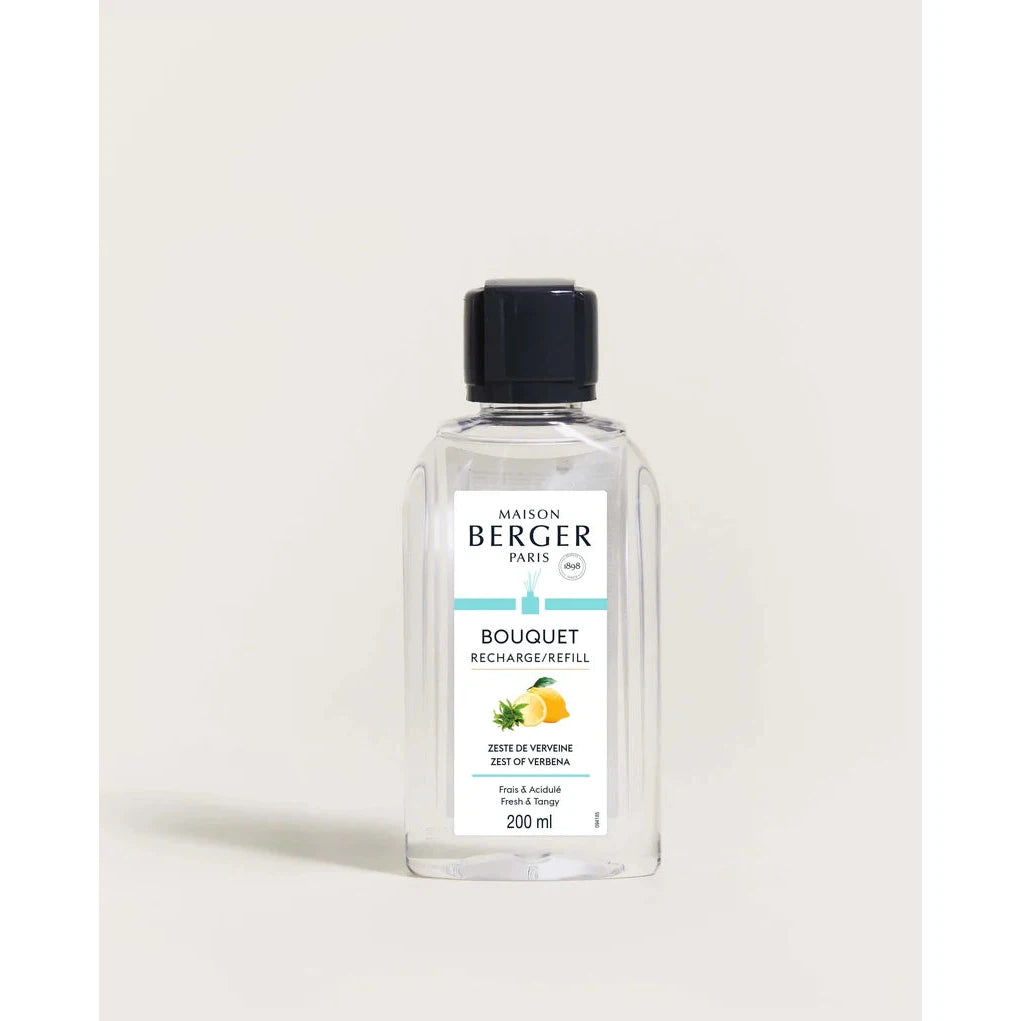 Parfum Berger- Reed Diffuser Refill Scented Bouquet Zest of Verbena 200ml