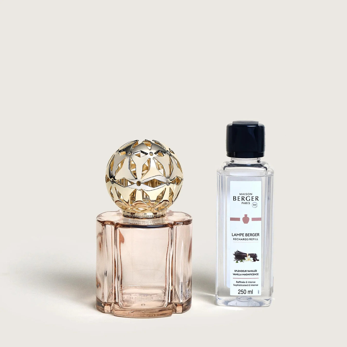 Maison Berger - Pomelis Beige Lamp Gift Set +250ml Vanilla Magnificence - 314863