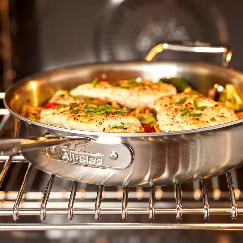 All-Clad 10 Piece D5 Brushed Set - BD5005710-R Bake