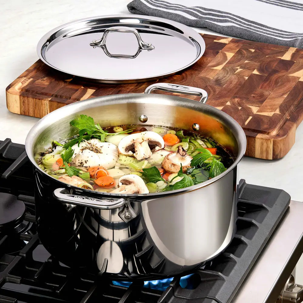 All-Clad D3 Stainless Steel 14 Piece Set - 401716