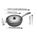 Le Creuset 2.1L Blueberry Saucier (21 cm) - L2557-2192 Diagram
