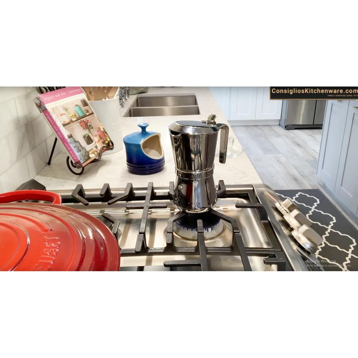 Giannina Moka Stove Top Coffee Pot Canada 6 Cup - 3006010
