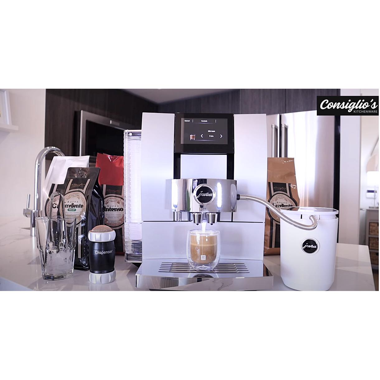 Jura Z10 Making Cortado 