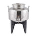 Sansone Jewel 5L/1.32 gal Fusti 18/10 Stainless Steel Canister – NSF Certified for Holding Olive Oil and More – Made in Italy