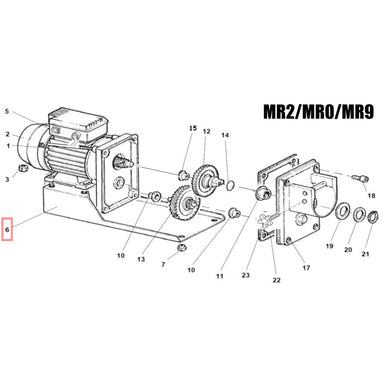 Fabio Leonardi MR2 Replacement Metal Base