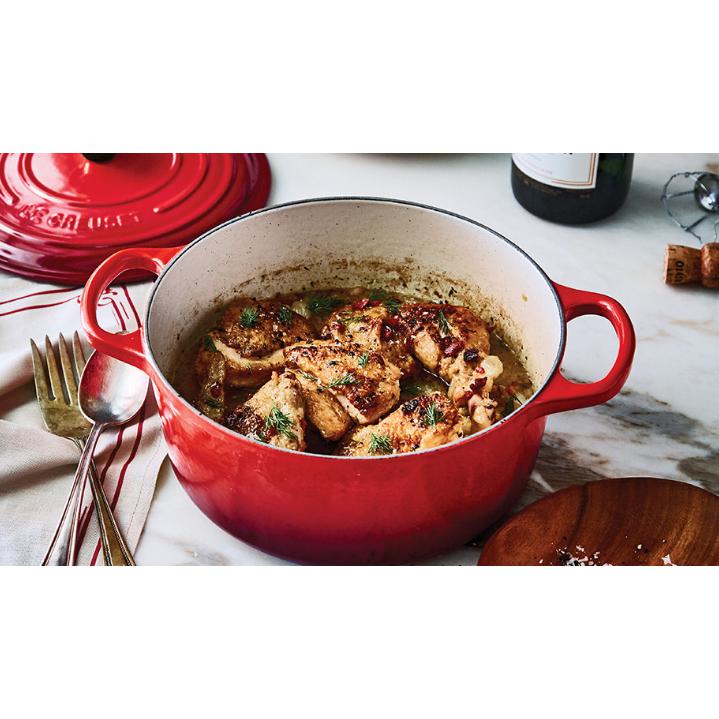 Le Creuset 1.8L Cherry Red French/ Dutch Oven (18 cm) - LS2501-1867