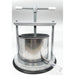 Large Professional Galvanized Vegetable / Fruit Press 8" - 5 Litre Torchietto - Made in Italy for Pressing Fruits, Vegetables, Berries and Tinctures With Spout