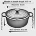 Le Creuset 5.3L Blueberry French/ Dutch Oven (26cm) - LS2501-2692