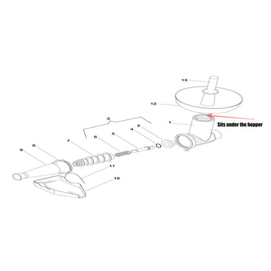 Fabio Leonardi SP5 O-Ring / Hopper Gasket / Washer
